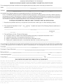 Form St-203 - Warehouse Machinery Equipment Exemption Certificate - Kansas Department Of Revenue
