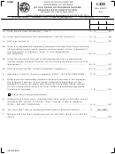 Form I-335 - Active Trade Or Business Income Reduced Rate Computation Printable pdf