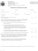 Form Ri-1 - Registrant Information - Department Of Law