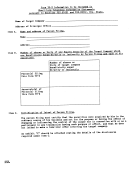 Form To-2 - Information To Be Included In Short-term Ownership Information Statements Pursuant To Sections 55.03(3) And 552.03(4), Wis. Stats. - 1996