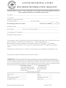 Records/information Request Form