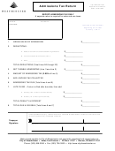 Admissions Tax Return Form - City Of Westminster Department Of Finance