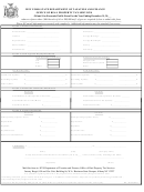 Form Rp - 7019 - Oil And Gas Economic Profile Form