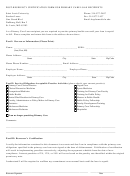 Post-residency Certification Form For Primary Care Loan Recipients