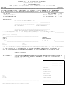 Application For Certified Copy Of Birth/death Certificate Form