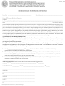 Form Fin513 - Reinsurance Intermediary Bond - Texas Department Of Insurance
