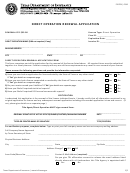 Form Fint04 - Direct Operation Renewal Application