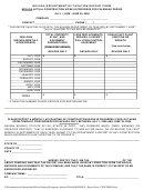 Report Form - Nevada Department Of Taxation - 2008