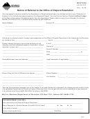 Form Apls102f - Notice Of Referral To The Office Of Dispute Resolution