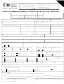 Form De 1gs - Registration Form For Governmental Organizations, Public Schools, & Indian Tribes - 2001