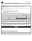 Form Il446-0169 - Public Adjuster License Application-pa-1