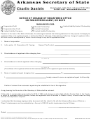 Form Do-3/dn-04/f-06 - Notice Of Change Of Registered Office Or Registered Agent, Or Both