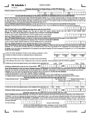 Form Pa I (09-01) - Pa Schedule I - Federal Amounts For Reporting On Pa Pit Returns - Pennsylvania
