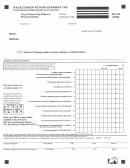 Wage Earner Return Earnings Tax