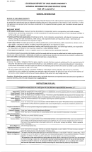 Louisiana Report Of Unclaimed Property General Information And Instructions For Up-1 And Up-2 - Louisiana