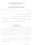 Surety Bond For Investment Advisers Form - Department Of Financial Institutions - Kentucky