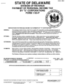 Form 1100p - Payment Of Personal Income Tax By 