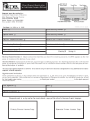 Form R-6002 - Direct Deposit Application For Individual Income Refund - 2006