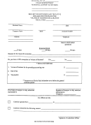 Request For Extension And Tentative Declaration For Filing The Volume Of Business Declaration Fiscal Year ____ Form