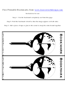 Golf Bookmarks Template
