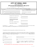 Form It 1100 - Application For Extension Of Time To File - 2000