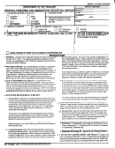 Form Atf F 5300.27 - Federal Firearms And Ammunition Excise Tax Deposit - 1998
