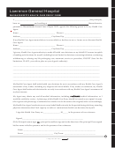 Massachusetts Health Care Proxy Form - Lawrence General Hospital