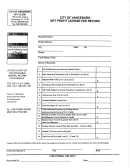 Net Profit License Fee Return Form Printable pdf
