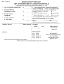 Form 01 - Employers Return Of License Fee Withheld - State Of Kentucky