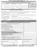 Form 3 - Rowan County Occupational Tax Printable pdf