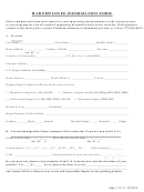 Form H-1b - Employee Information Form - 2012