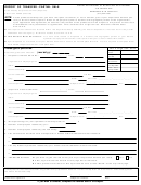 Form 23299 - Report Of Transfer - Partial Sale - 1996