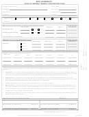 Leave Of Absence / Benefit Continuation Form - 2005