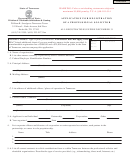 Form Ss-6003 - Application For Registration Of A Professional Solicitor (2009)