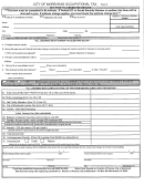 Form 3 - City Of Morehead Occupational Tax - Net Profit License Fee Return