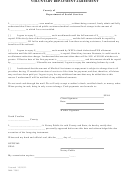 Form Dma-7060 - Voluntary Repayment Agreement - North Carolina Department Of Social Services