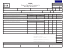 Form 514 - Oregon Cigarette Consumer's Monthly Tax Report - 2009