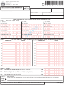 Form Mr-441 - Meals And Rooms Tax Return