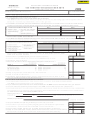 Form N-11/n-13/n-15 - Schedule X - Tax Credits For Hawaii Residents - 2009