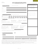Form A-6 - Tax Clearance Application - Hi Department Of Taxation - 2005