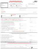 Fillable Ashland City Income Tax Return Form 2015 - State Of Ohio Printable pdf