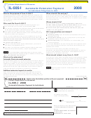 Form Il-505-i - Automatic Extension Payment - 2008