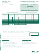 Form I-7 Short Form - Cleveland Heights Individual Income Tax Return - 2001