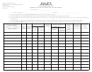 Form Bt-5 - Schedule A - Receipt Of Tax Free Purchases And Tax Free Returns - 2001 Printable pdf