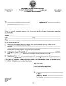 Form Cfa5 - Appointment Letter