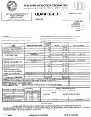 Business And Occupation Tax Return Quarterly Form