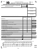 Form L-922 - Monthly Tobacco Tax Return - 2010