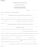 Form U-Sb - Uniform Surety Bond Form - Securities Departmnt Printable pdf