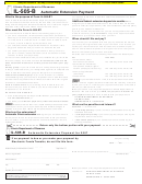 Form Il-505-b - Automatic Extension Payment For 2007