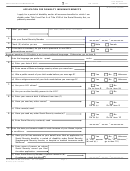 Form Ssa-16-bk - Application For Disability Insurance Benefits - Social Security Administration